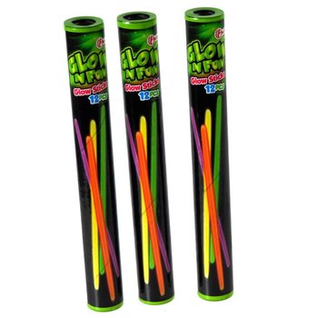 12 шт. Светящиеся палочки Glow Sticks в тубусе (22 тубуса)