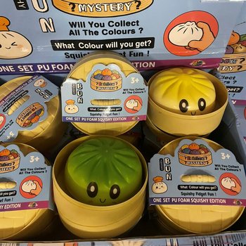 RAGE - Squishy Bun Dumplings БОЛЬШИЕ - ONE SET PU FOAM SQUISHY EDITION (12 шт.)