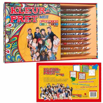 KINDEREN VOOR KINDEREN - Набор для рисования и раскрашивания (6 шт.)