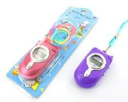 Подвесные LCD-часы в форме телефона (24 шт)