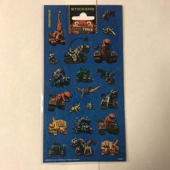 НАКЛЕЙКИ: DINOTRUX, Разм. 20 x 10 см (10 шт.)