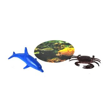 Набор морских животных из 2 предметов (12 наборов)