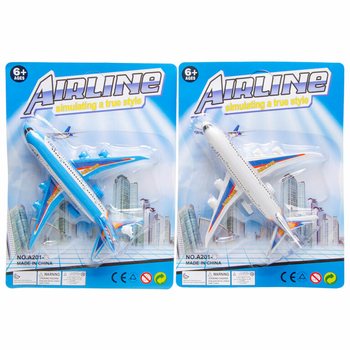 ИГРУШЕЧНЫЕ САМОЛЕТЫ НА КАРТОЧКЕ (12 шт.)