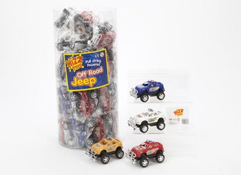 Игрушечная машинка инерционная в блистере (24 шт.)