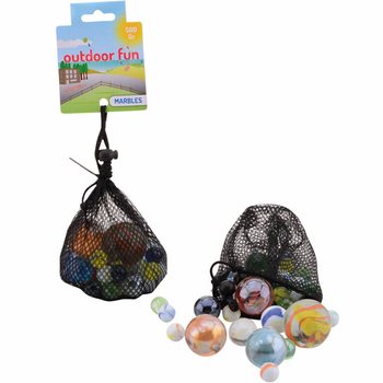OUTDOOR FUN - ШАРЫ МАРБЛС В МЕШОЧКЕ, 500 ГРАММ (6 шт.)