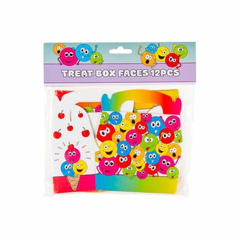 Коробочка для угощений SMILEY 12x12.5x6 см (12 шт.)