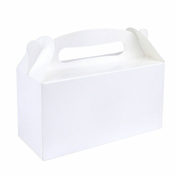 Коробка для детского меню (Menubox) - Белая - 23x9.5x18 см (12 шт.)