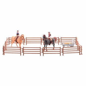 MY LOVELY HORSE - XL - 2x Игрушечные лошадки с большой конюшней - В подарочной коробке (1 шт.)