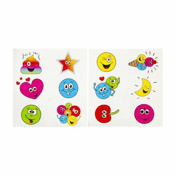 ТАТУИРОВКИ FUN &ndash; МОДЕЛЬ: SMILEY (96 шт.)