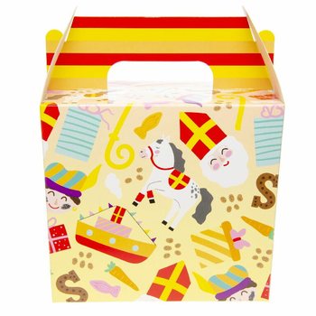 SINTERKLAAS КОРОБКА ДЛЯ МЕНЮ / ПОДАРОЧНАЯ КОРОБКА 14x10x17 см (12 шт.)