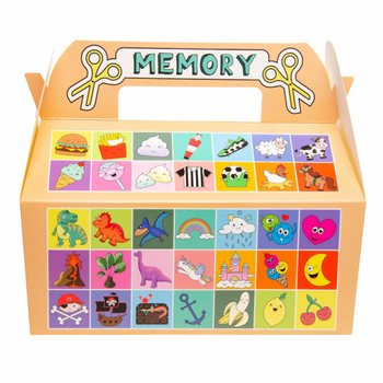 Большие Боксы для Детского Меню Memory - 22.5 x 12 x 9.5 см (24 шт)