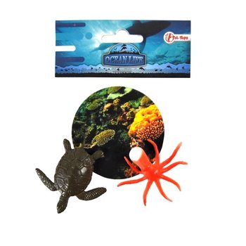Набор морских животных из 2 предметов (12 наборов)