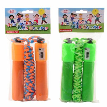 OUTDOOR FUN - Скакалка с счетчиком, 2.10 м (6 шт.)