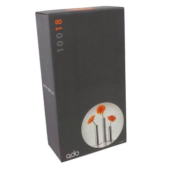 QDO - Вазы из нержавеющей стали для 1 цветка, набор из 3 шт. (1 наб.)