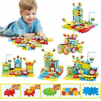 МОТОРИЗИРОВАННЫЙ КОНСТРУКТОР FUNNY BRICKS (2 шт.)