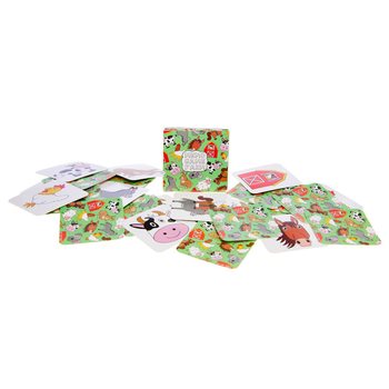 МАЛЕНЬКИЕ ИГРЫ НА ПАМЯТЬ - МОДЕЛЬ: ФЕРМА В ДИСПЛЕЕ (60 шт.)