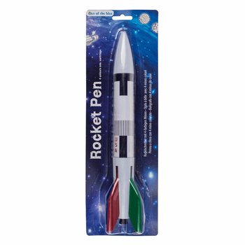 МЕГА ДЕШЕВО | Гигантская XL Шариковая Ручка-Ракета, 4 цвета (12 шт.)