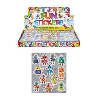 FUN STICKERS – МОДЕЛЬ: РОБОТЫ (120 шт.)