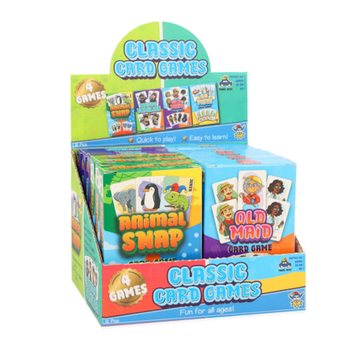 МИКС ИЗ 4 КЛАССИЧЕСКИХ КАРТОЧНЫХ ИГР В ДИСПЛЕЕ (12 шт.)
