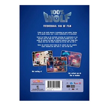 STUDIO 100 - КНИГА 100% ВОЛК - ТВЕРДЫЙ ПЕРЕПЛЕТ + БЕСПЛАТНЫЙ БРЕЛОК (20 шт.)