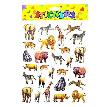 Веселые Наклейки (48 шт.) - Детские Стикеры Оптом