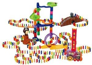 PLAYGO - Роскошный Игровой Набор Домино с Поездом - 500 дет.