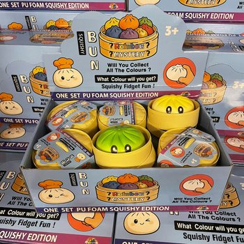 RAGE - Squishy Bun Dumplings БОЛЬШИЕ - ONE SET PU FOAM SQUISHY EDITION (12 шт.)
