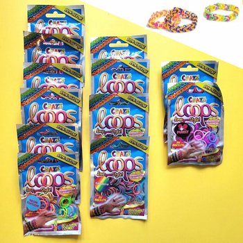 CRAZE LOOPS LOOM - СЮРПРИЗ-ПАКЕТЫ - В ДИСПЛЕЕ (12 штук)