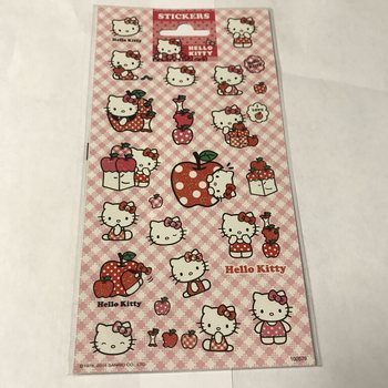 НАКЛЕЙКИ: HELLO KITTY, Разм. 20 х 10 см (10 шт.)