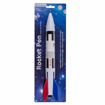 МЕГА ДЕШЕВО | Гигантская XL Шариковая Ручка-Ракета, 4 цвета (12 шт.)