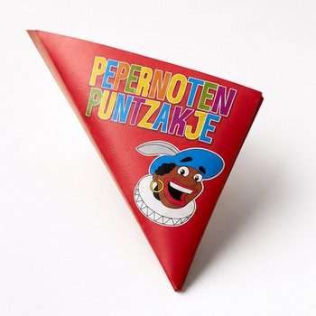 КОНУСНЫЕ ПАКЕТИКИ ДЛЯ СЛАДОСТЕЙ SINT & PIET SINTERKLAAS (36 шт.)