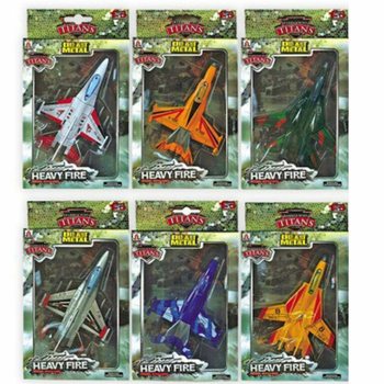 Металлические самолеты F16 Die-Cast (6 шт.)