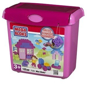 MEGABLOKS MINI BLOKS - 7540 Конструктор (100 деталей)