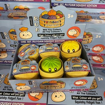 RAGE - Squishy Bun Dumplings БОЛЬШИЕ - ONE SET PU FOAM SQUISHY EDITION (12 шт.)