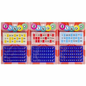 Игровой набор Бинго на карточке (6 штук)