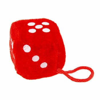 Плюшевые Игровые Кубики - Микс Цветов 4,5 x 4,5 см (24 шт.)