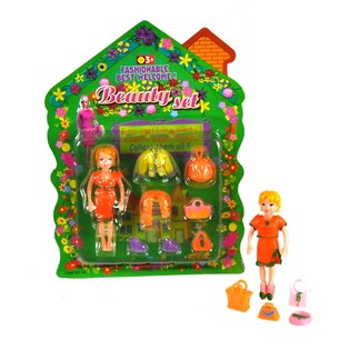 Малый игровой набор кукол на блистере (6 шт.)