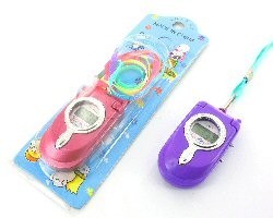Подвесные LCD-часы в форме телефона (24 шт)