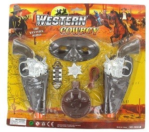 ИГРОВОЙ НАБОР КОВБОЙ WESTERN (6 шт.)