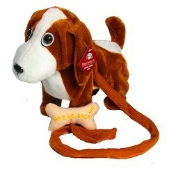 WALKING THE DOG - Ходячая собачка игрушка с поводком