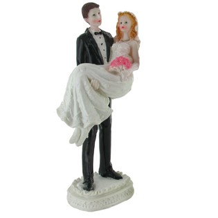 ДЕКОРАТИВНАЯ ФИГУРКА МОЛОДОЖЕНЫ 24.5 CM