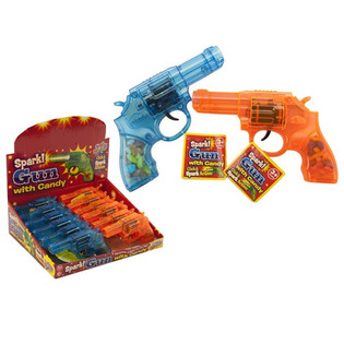 Игрушечный пистолет с конфетами (12 шт.)