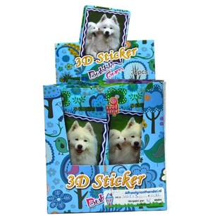 3D наклейки с жевательной резинкой (36 шт.)