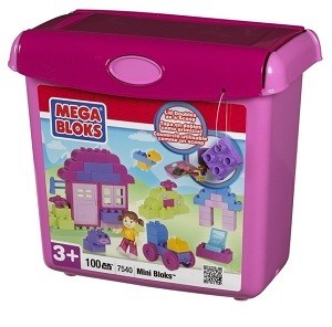 MEGABLOKS MINI BLOKS - 7540 Конструктор (100 деталей)
