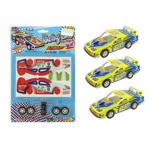 СОБЕРИ СВОЙ СОБСТВЕННЫЙ 3D ГОНОЧНЫЙ АВТОМОБИЛЬ (12 шт.)