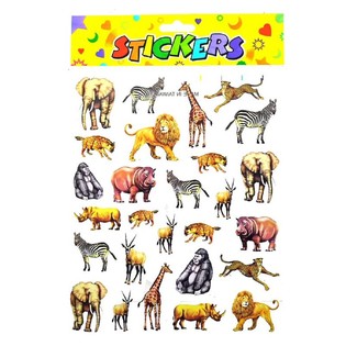 Веселые Наклейки (48 шт.) - Детские Стикеры Оптом