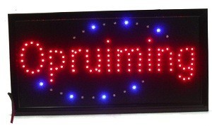 Светодиодная рекламная вывеска - РАСПРОДАЖА