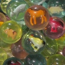 МЯЧИ-ПОПРЫГУНЧИКИ С ЖИВОТНЫМИ 4.5 см (50 шт.)
