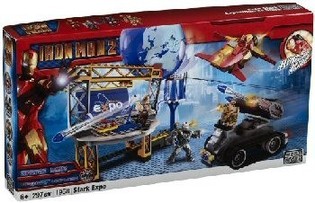ИГРОВОЙ НАБОР MEGABLOKS IRON MAN 2 STARK EXPO