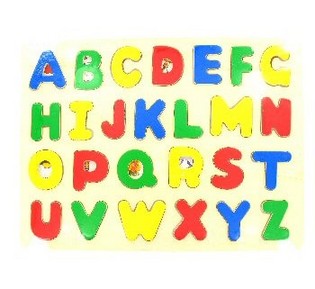 Деревянный Пазл ABCD (6 шт.)